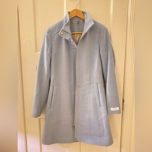 Calvin Klein - Periwinkle Blue - Wool Peacoat